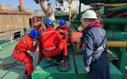 船舶合拢管安装