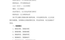 船舶买卖协议拟定要注意哪些关键点？