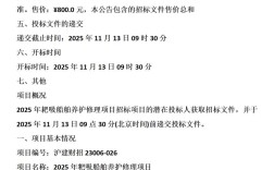 船舶招标公告，具体内容有哪些？