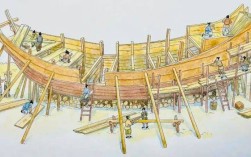 古代造船如何连接船体部件？