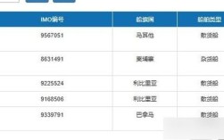 船舶代码IMO是什么？