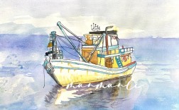 华海出的船怎么画