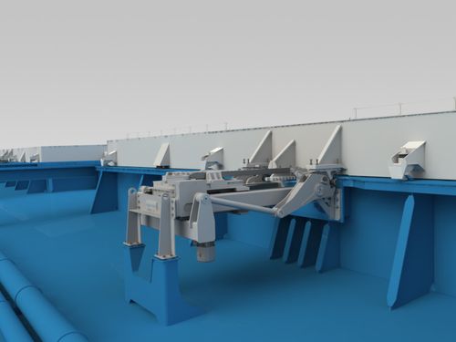 散货船舱口盖怎么开的-图3