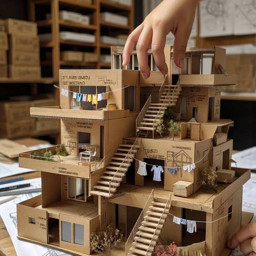 怎么用纸皮做集装箱模型-图2