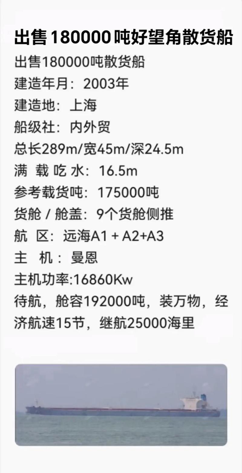 1万吨散货船重量多少-图2