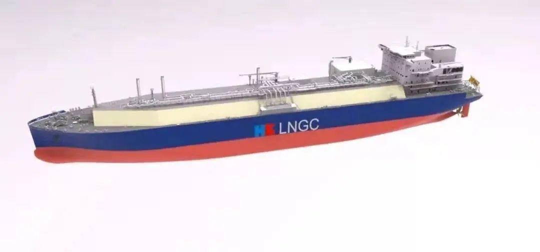 沪东中华LNG船模型有何独特之处？-图2