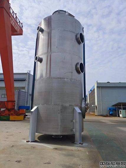船厂如何高效制造船舶脱硫塔？-图1