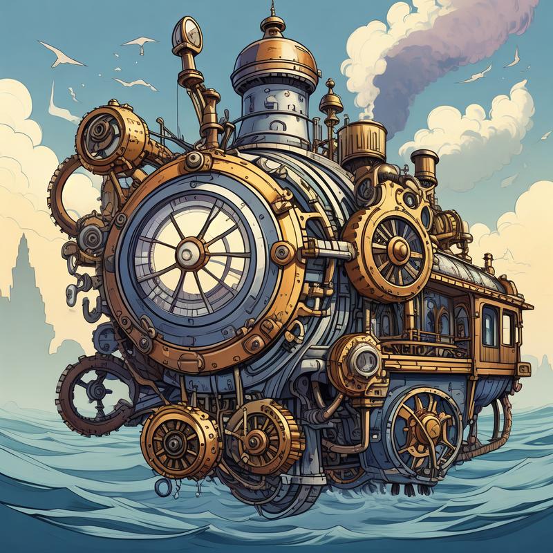 蒸汽轮船靠什么原理推动前行？-图2