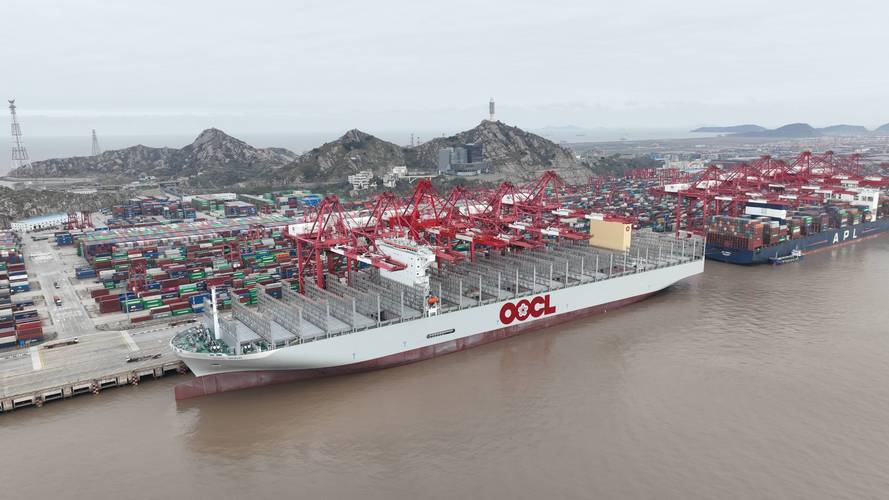 洋山港轮船吨位最大是多少？-图2