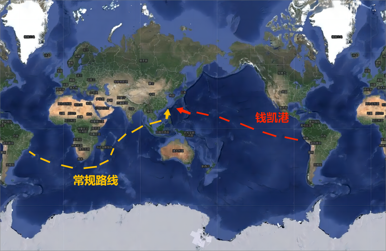 海运船舶航行路线-图3