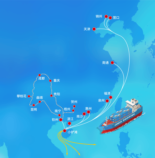 国内轮船主要航线有哪些?-图1 国内轮船主要航线有哪些?-图1