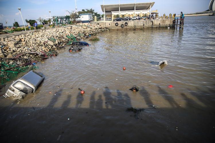 台风天鸽过后船舶-图1