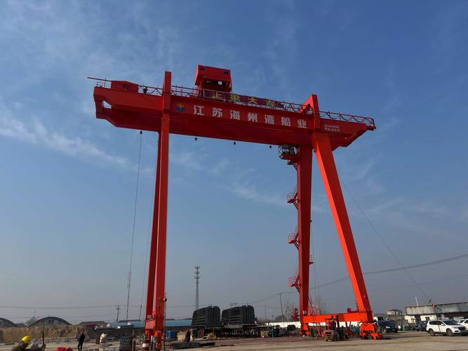 造船门式起重机安装如何高效精准？-图2