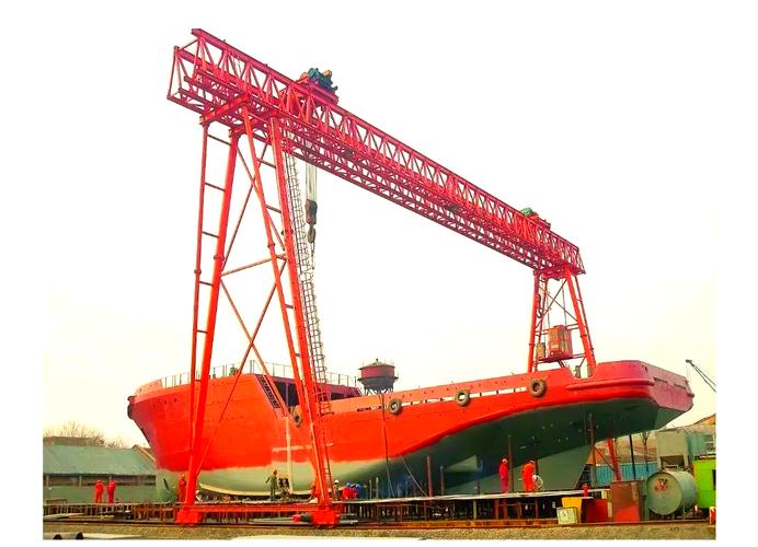 造船门式起重机安装如何高效精准？-图1