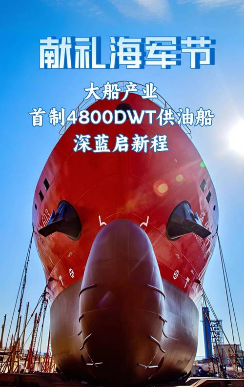 大连造船厂船舶下水-图1