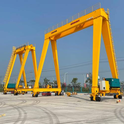 龙门吊安装如何保障安全与精度？-图2