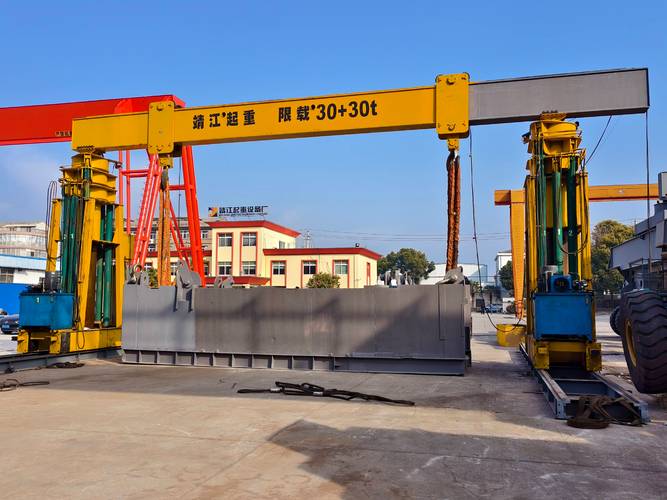 龙门吊安装如何保障安全与精度？-图3
