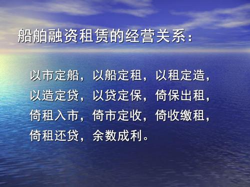 船舶融资租赁号码是什么？-图3