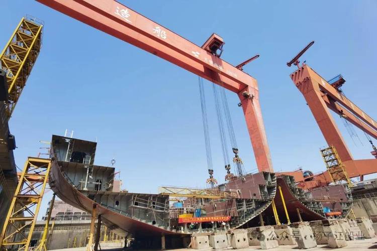 新扬子造船厂图片有何特色?-图1 新扬子造船厂图片有何特色?-图1