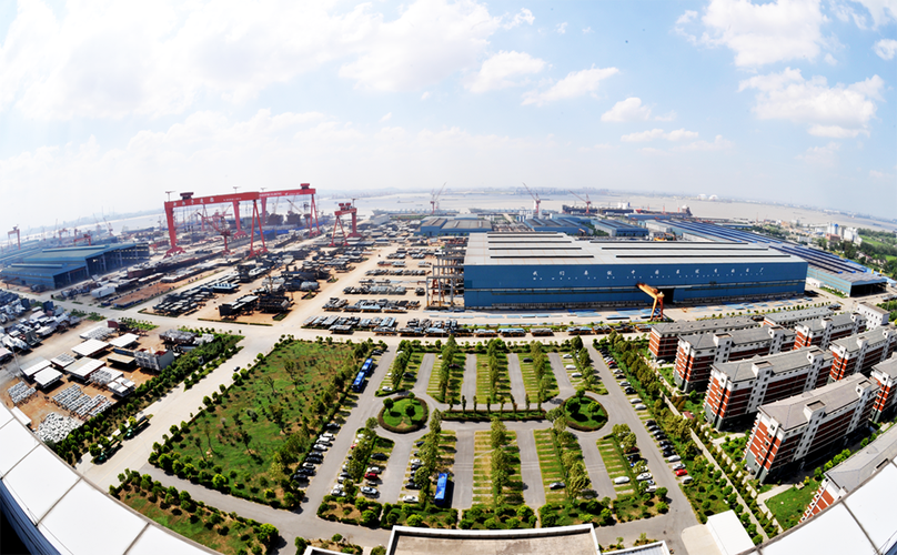 新扬子造船厂图片有何特色?-图2 新扬子造船厂图片有何特色?-图2
