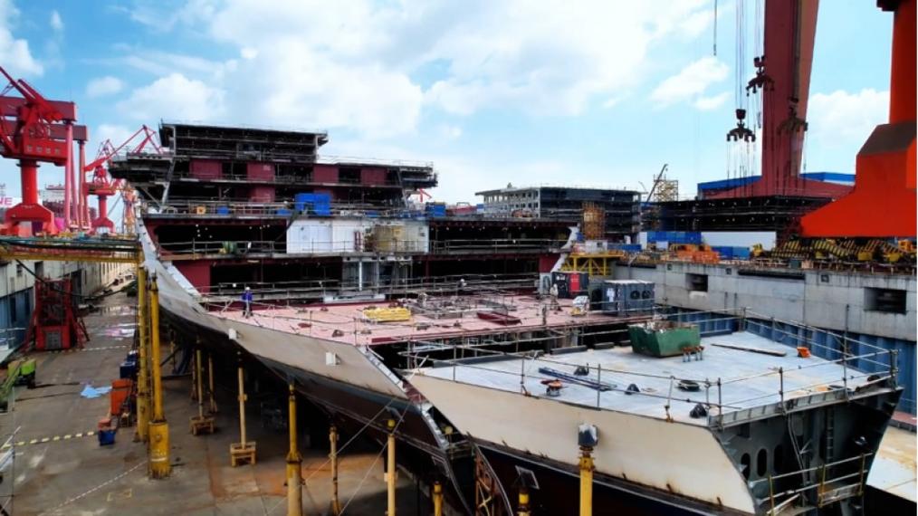 外高桥造船厂厂房有何独特之处？-图3