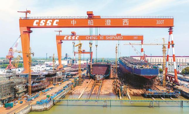 扬子江船坞如何实现高效造船?-图2 扬子江船坞如何实现高效造船?-图2