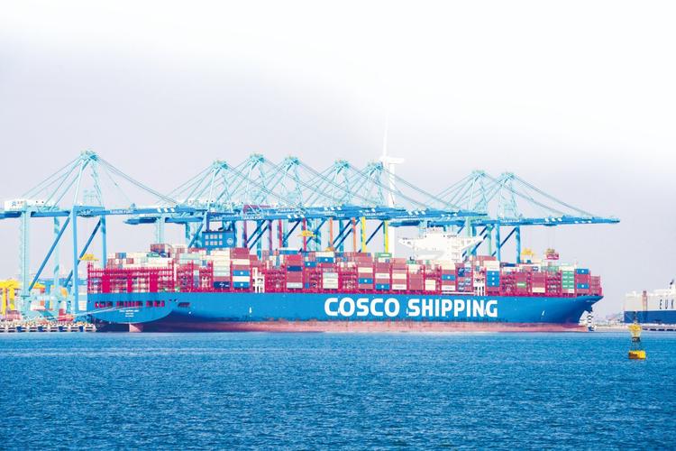 中国天津港船舶-图1