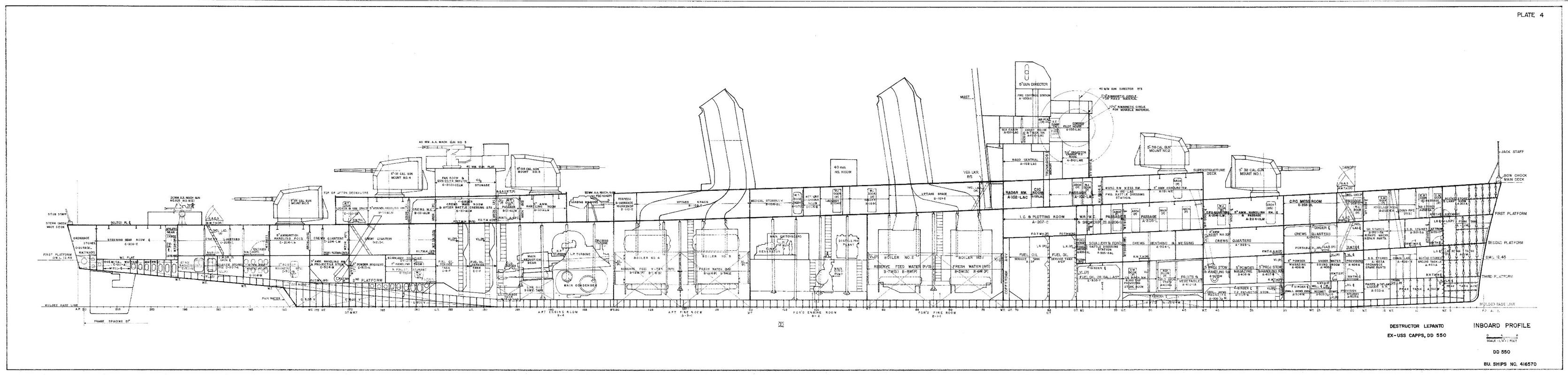 船舶吨坞图图纸-图2