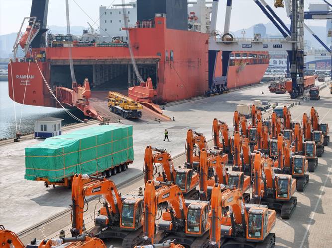 蓬莱运石子船舶驶向何方？-图1