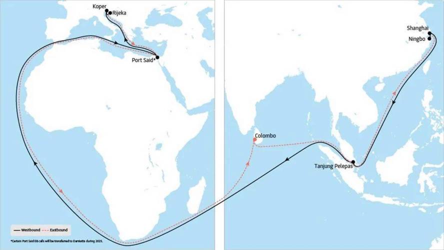 马士基船舶航线覆盖哪些主要区域？-图2