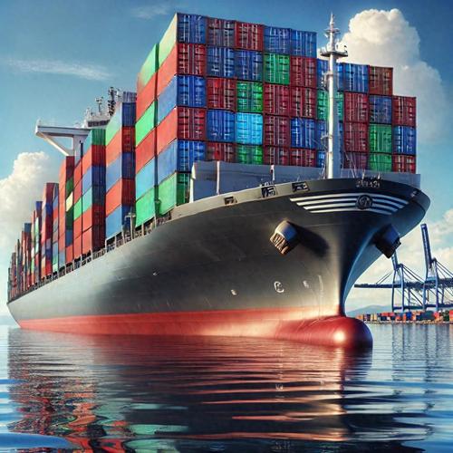 集装箱船舶照片藏着什么故事?-图1 集装箱船舶照片藏着什么故事?-图1