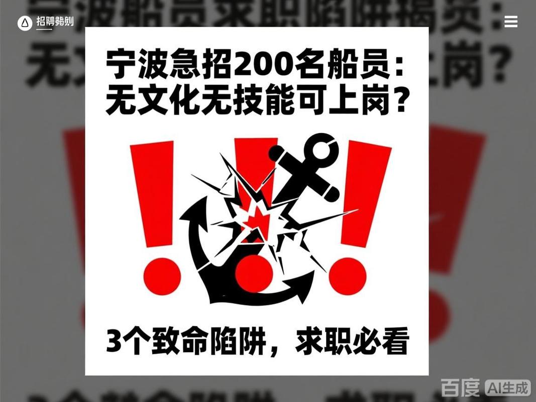 宁波船舶招聘网靠谱吗？岗位多吗？-图1