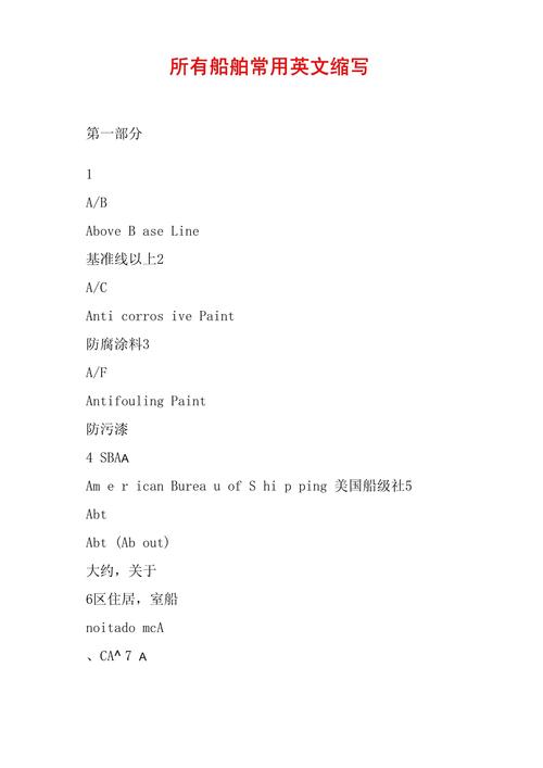 船舶英语GM全称是什么？-图1