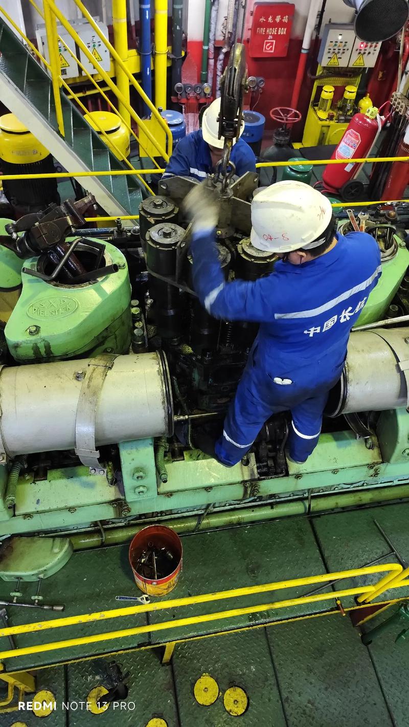 大型船舶主机爆燃后如何高效维修？-图1